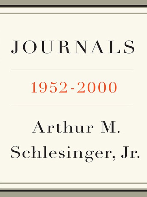 Title details for Journals by Arthur M. Schlesinger, Jr. - Wait list